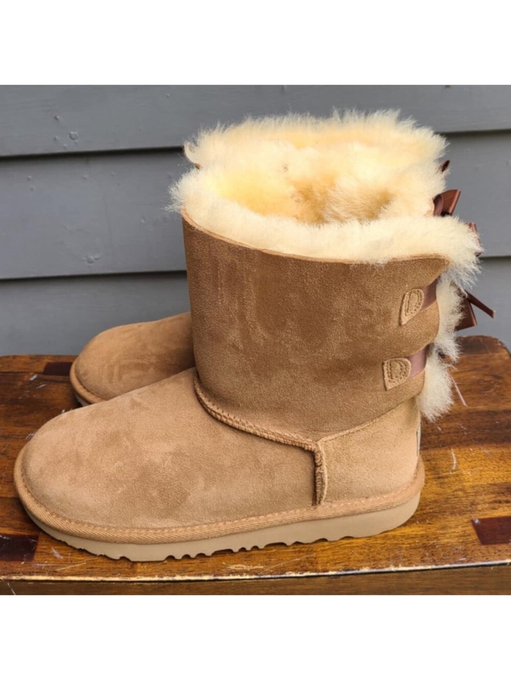 Ugg Bailey Bow II Suede Ankle Boots